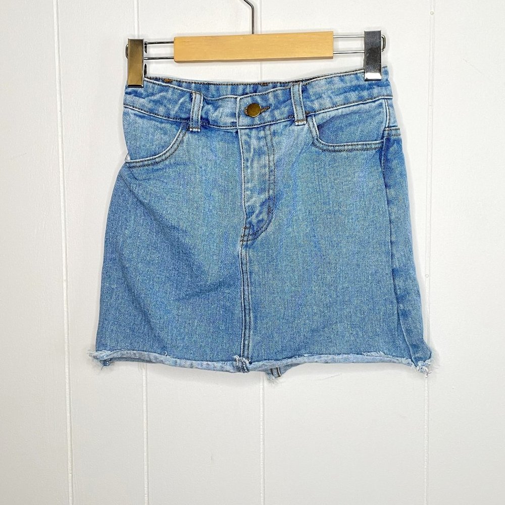 Denim Mini Skirt